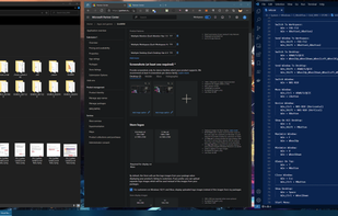 GridWM (Grid Window Manager) screenshot 2