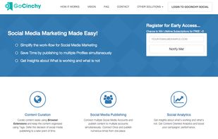 GoCinchy Social Home Page