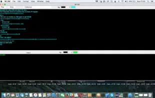 Brainfuck IDE screenshot 1