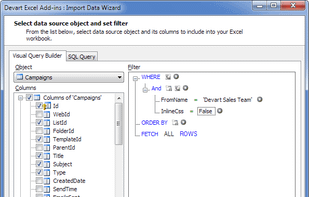 Devart Excel Add-ins screenshot 1