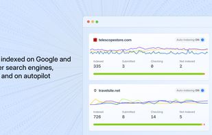Get indexed fast & Improve your search engine presence