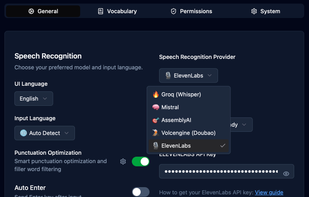 Supports multiple providers