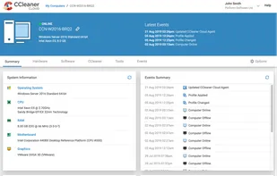 Computer Summary. The summary page for your computers.
