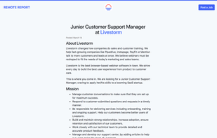 Remote Report screenshot 1