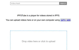 IPFSTube screenshot 1