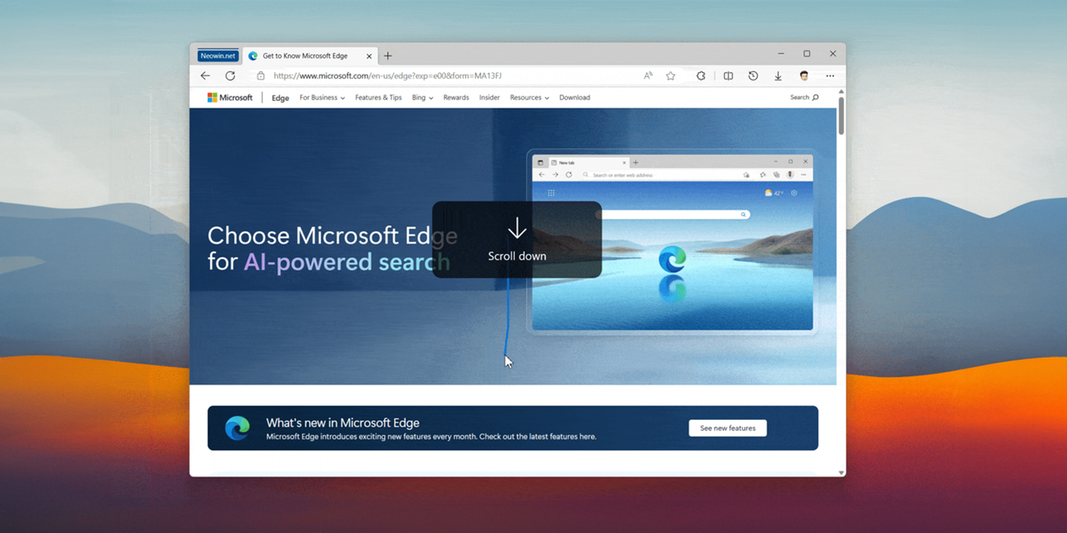 Microsoft Edge introduces Mouse Gesture support for enhanced browsing ...