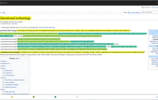 The user just needs to highlight a web page with three different colors: every color indicates a different level of importance. 