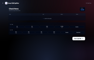 Smart Bill Splitter screenshot 1