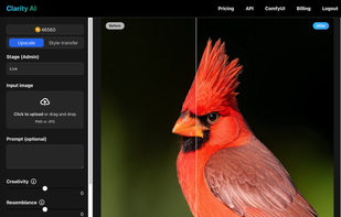 Clarity AI - Image Upscaler screenshot 1
