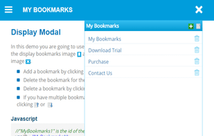 My Bookmarks screenshot 1