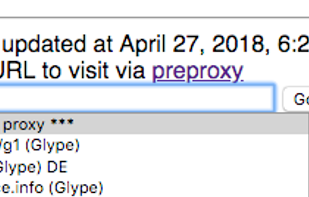 Enter Url and click Go to bypass filters and surf anonymously