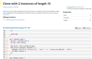 Detailed tracking of new/removed findings over time, including blacklisting