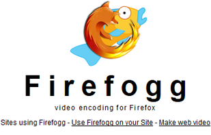 Firefogg screenshot 1