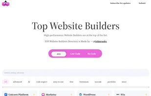 Top Website Builders screenshot 1