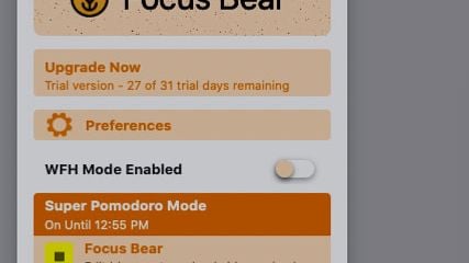 Focus Bear screenshot 1