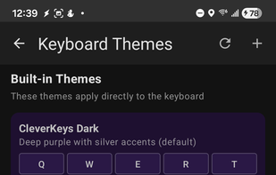 CleverKeys Keyboard screenshot 3