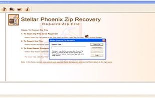Stellar Phoenix Zip Recovery screenshot 1