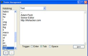 Texter screenshot 1