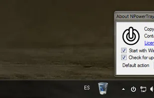 NPowerTray screenshot 1