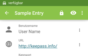 Keepass2Android Offline screenshot 1
