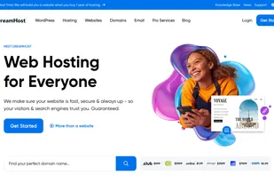 Dreamhost screenshot 1