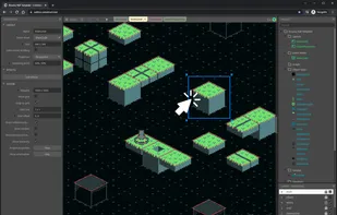 Drag and drop your level design in Construct's layout view