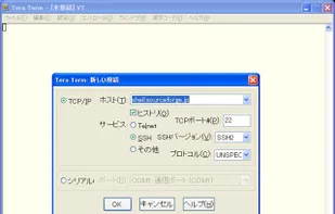 Tera Term screenshot 1