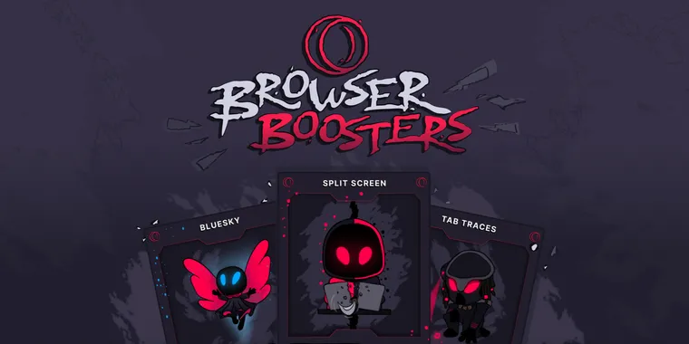 Opera GX adds split-screen, Tab Traces, Bluesky sidebar integration, Tab Islands, and more image