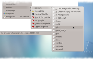 Jacksum screenshot 2
