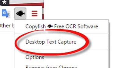 Copy (OCR) text from any app on your desktop (Windows, Mac and Linux)