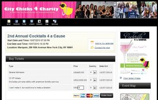 CharityHappenings Ticketing screenshot 1