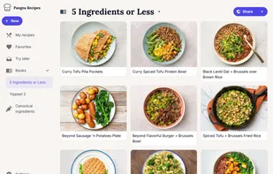 Pangea Recipes desktop