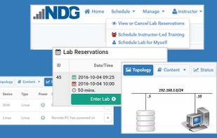 NETLAB+ screenshot 1
