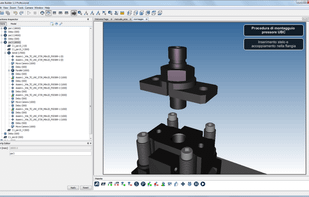 IceCube Builder editing an animation of a maintenance procedure