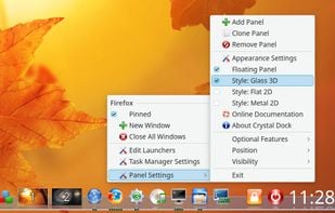 Crystal Dock screenshot 2