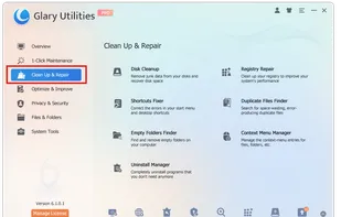 Glary Utilities screenshot 1