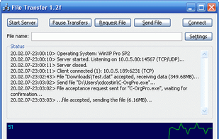 File Transfer screenshot 1