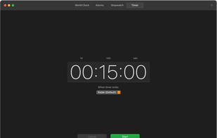 Clock screenshot 2