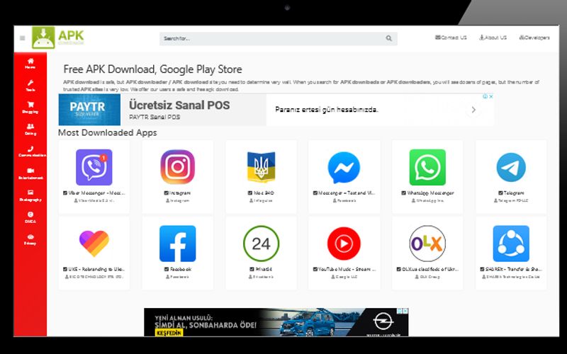 Google Play Store Download APK App Free For PC/Android