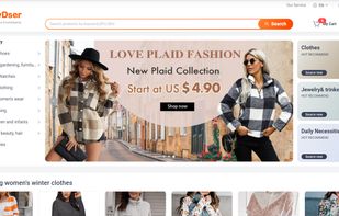 Website home page