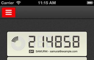 HENNGE OTP Generator screenshot 1