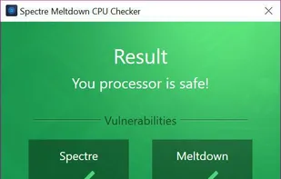 Your processor is safe!
