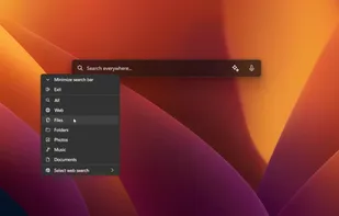 QuickFind screenshot 2