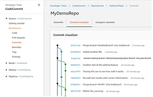 AWS CodeCommit screenshot 2