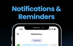 Automatic and custom reminders to help group members stay informed and show up on time.