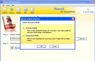 Kernel Recovery for PowerPoint screenshot 1