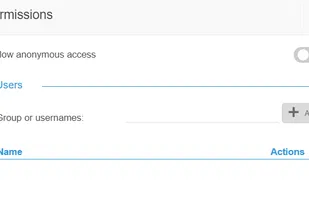 Thanks to its advanced access management capabilities, you can manage permission by user or user groups.