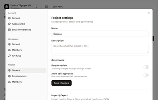 Replane screenshot 3