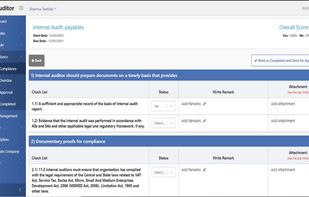 Checklist for Tracking