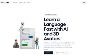 home page of avatalks.com